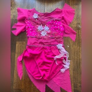 Pink Lyrical solo costume